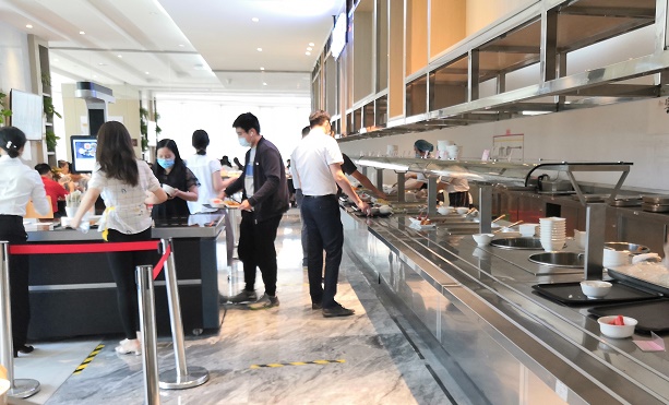 智慧食堂讓企業(yè)食堂變得更加信息化、智能化、便捷化！